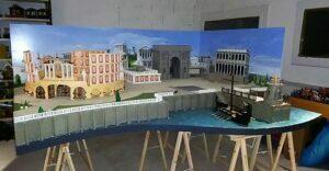 diorama playmobil epoque romaine