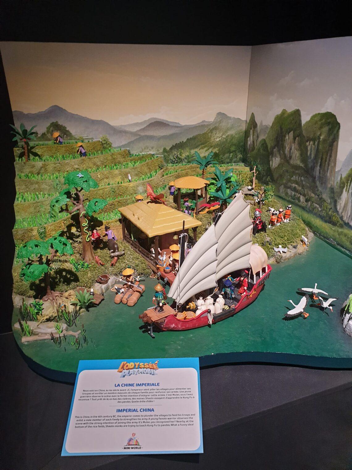 diorama chine imperiale Playmobil