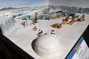 diorama decouverte du pole nord en playmobil