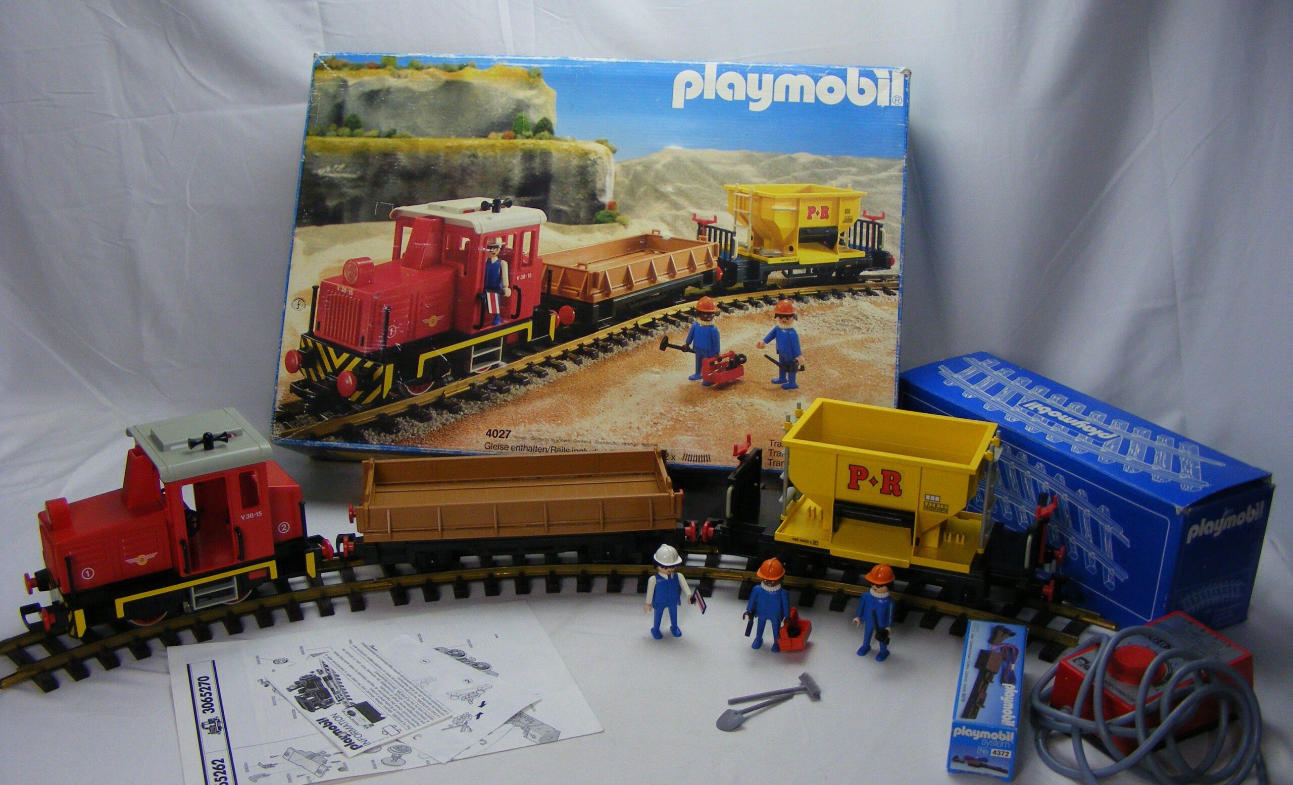 Freight train - Playmobil Trains 4025