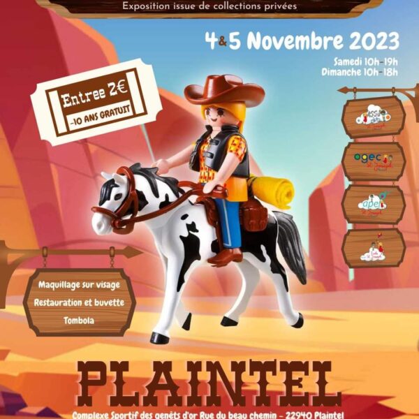 Exposition Playmobil Plaintel 2023